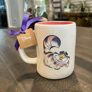 Rae Dunn x Disney Alice in Wonderland Cheshire Cat How Curious Mug